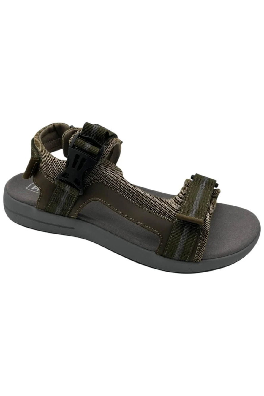 Propet Men's Eli Water Resistant Sandal Olive - Medium
